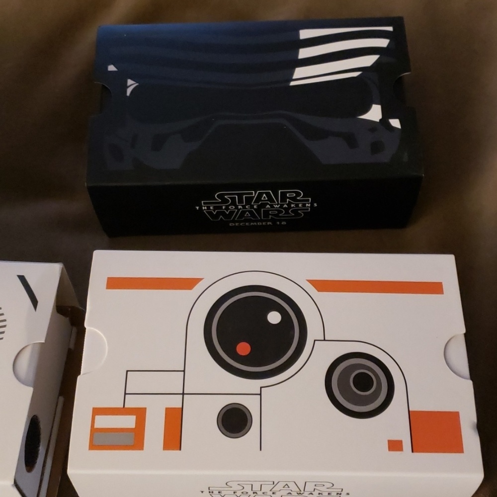 Starwars 3D viewers from verizon
